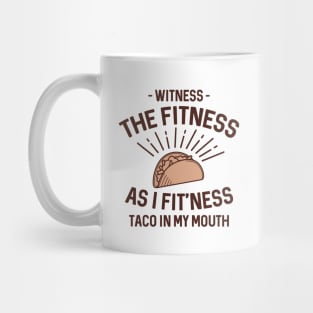 Fitness Taco Mug